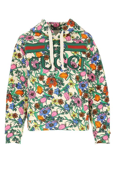 gucci flower hoodie women's|women's gucci sweatsuit.